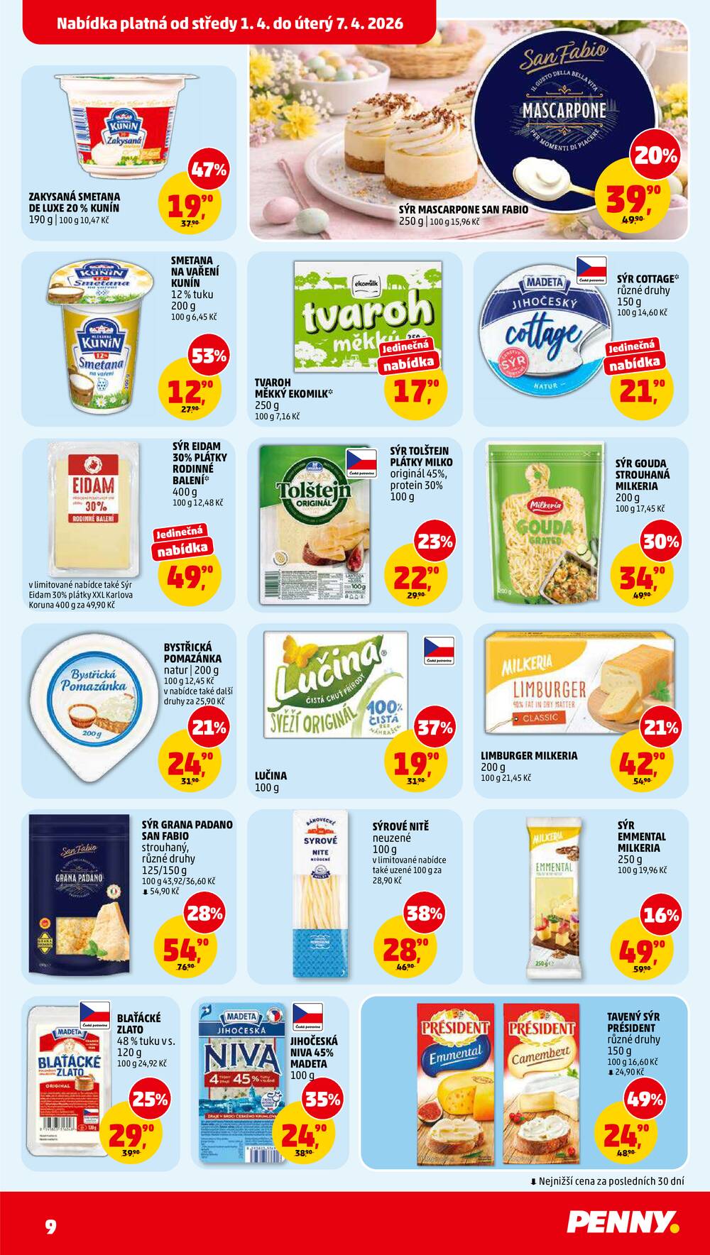 Penny Market od 1.4. do 7.4.2026