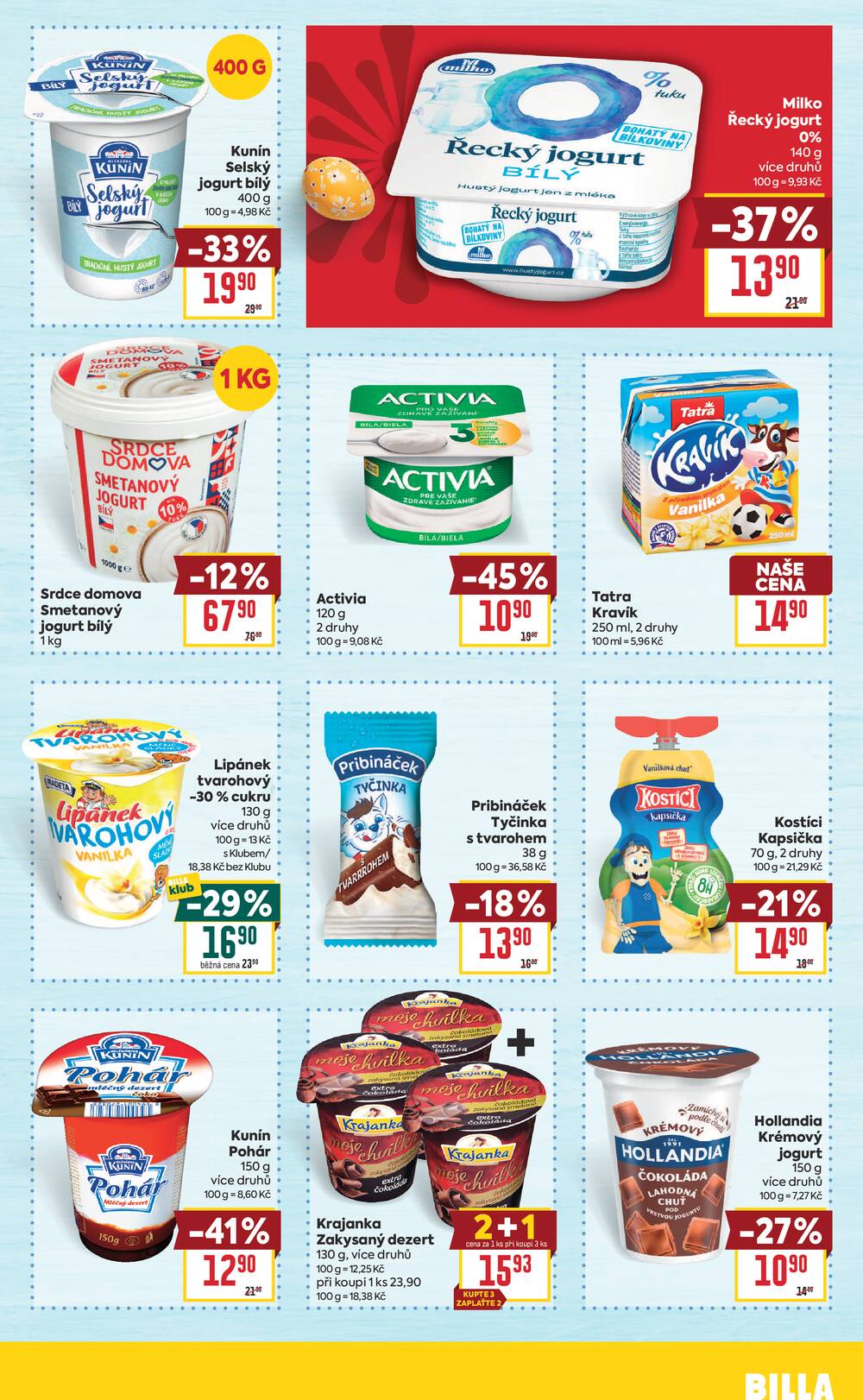BILLA od 1.4. do 7.4.2026
