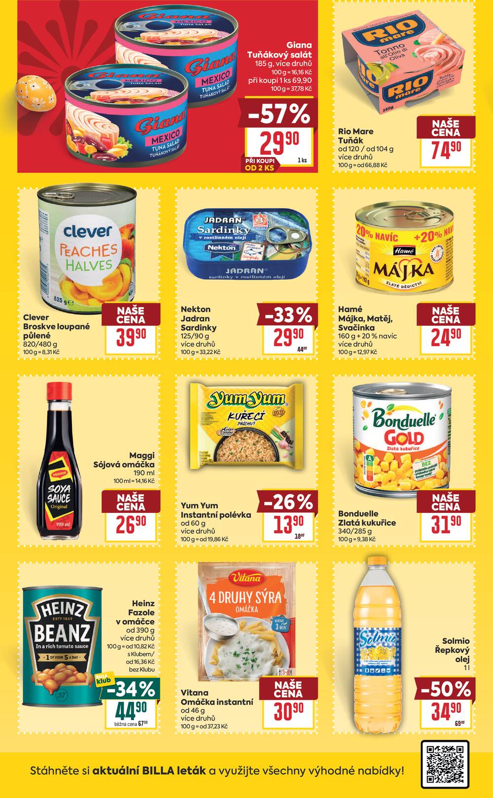 BILLA od 1.4. do 7.4.2026