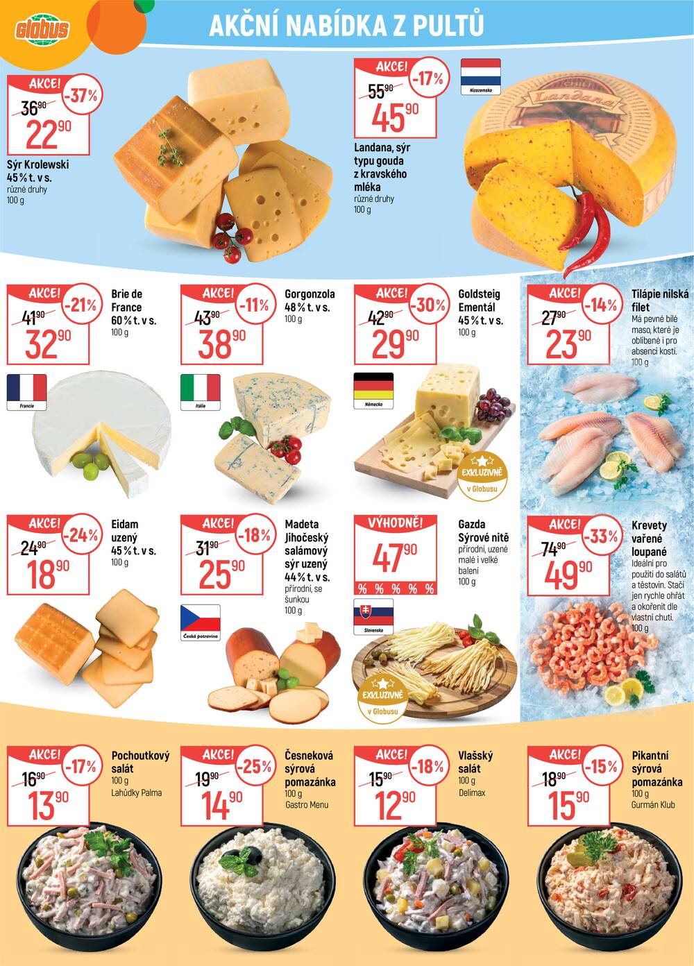 Akční leták Globus 1.4. - 7.4.2026 - Globus Praha - Čakovice