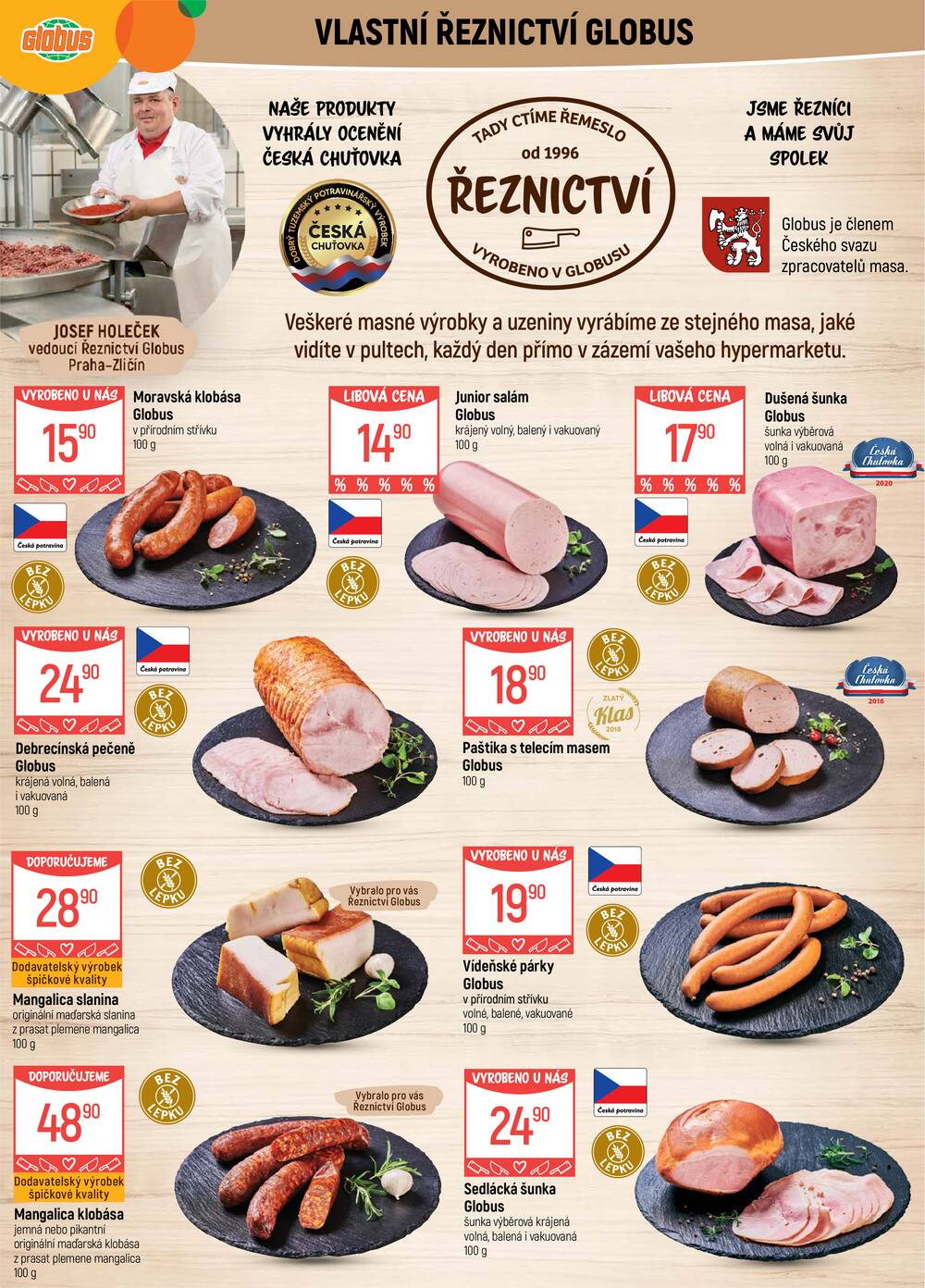 Akční leták Globus 1.4. - 7.4.2026 - Globus Praha - Zličín