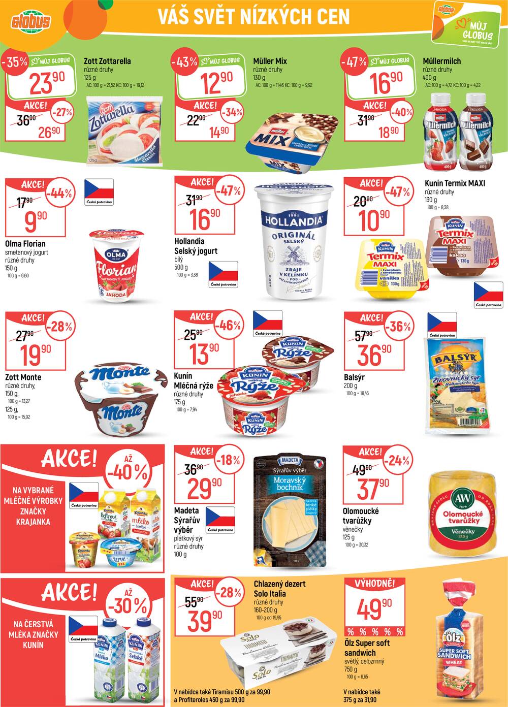 Leták Globus - Akční leták Globus 1.4. - 7.4.2026 - Globus České Budějovice - strana 17