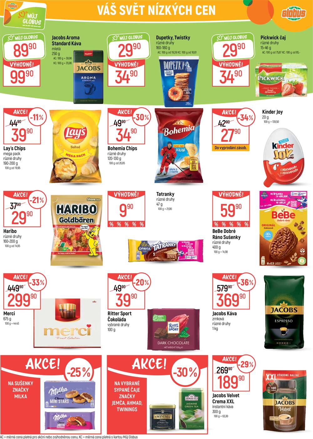 Akční leták Globus 1.4. - 7.4.2026 - Globus České Budějovice