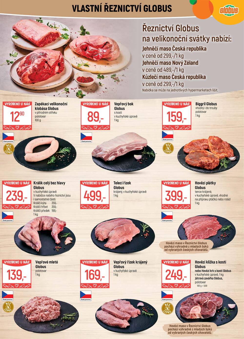 Akční leták Globus 1.4. - 7.4.2026 - Globus Havířov