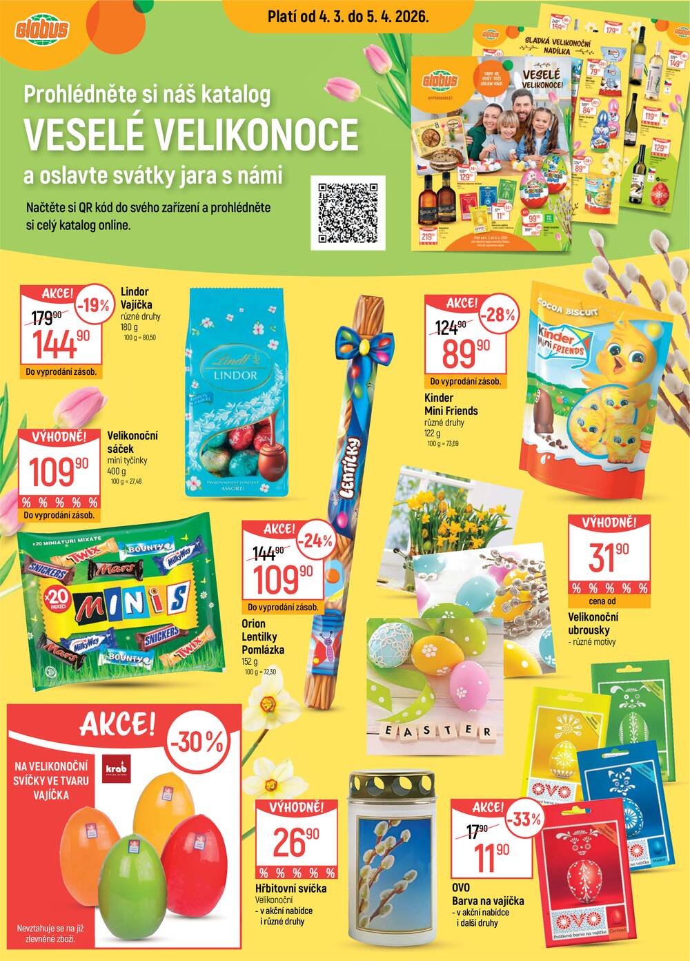 Akční leták Globus 1.4. - 7.4.2026 - Globus Opava
