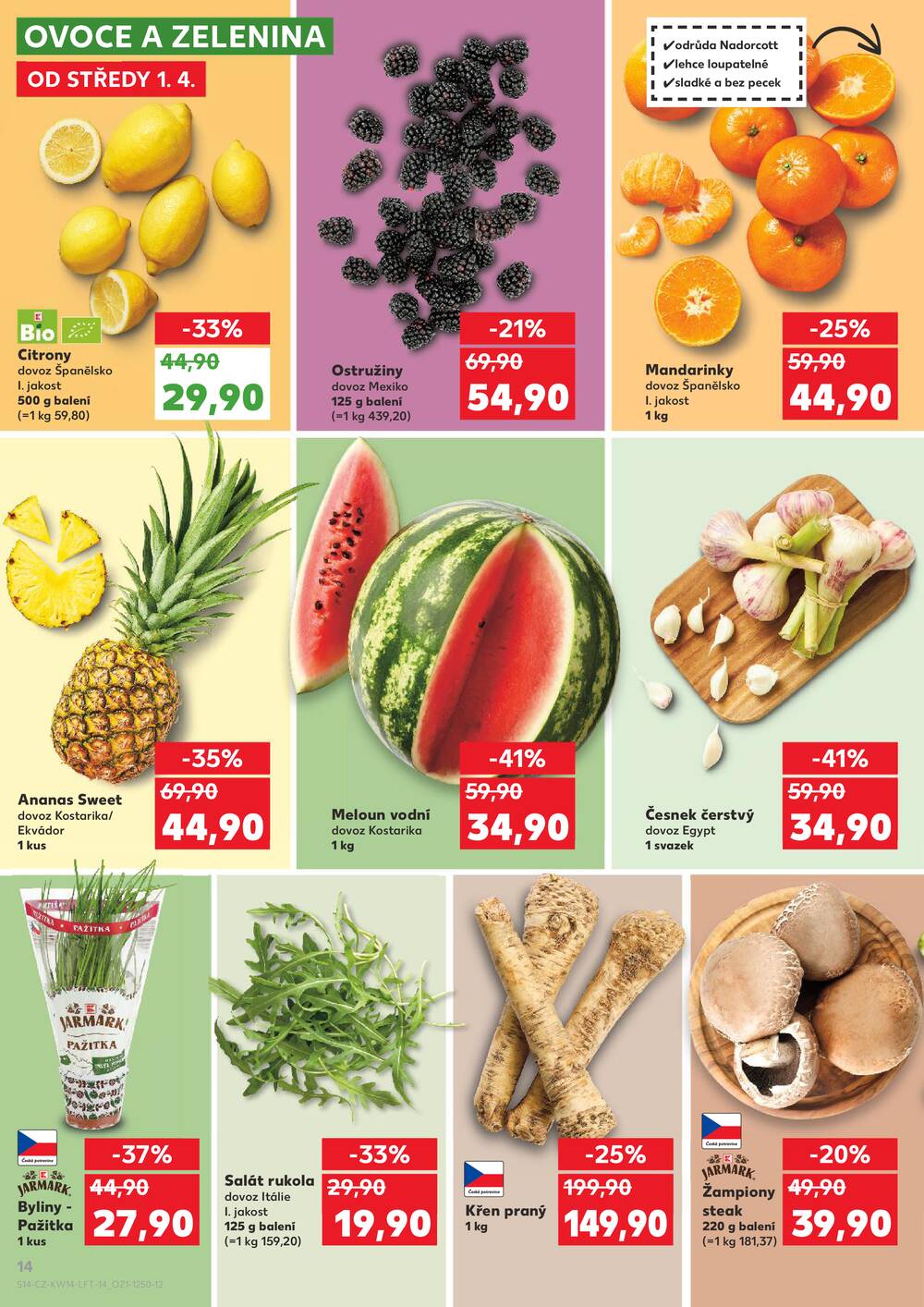 Kaufland 1.4. - 7.4. - Kaufland - Žďár nad Sázavou