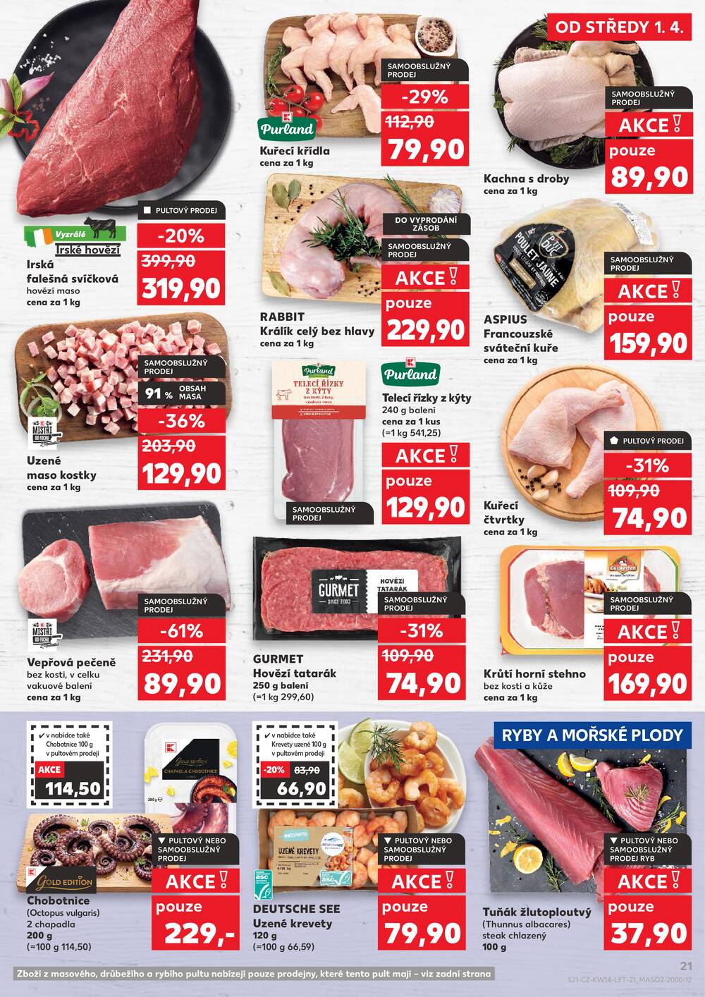 Kaufland 1.4. - 7.4. - Kaufland - Brno - Slatina