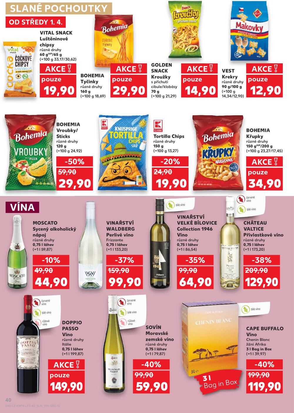 Kaufland 1.4. - 7.4. - Kaufland - Zlín - Vršava