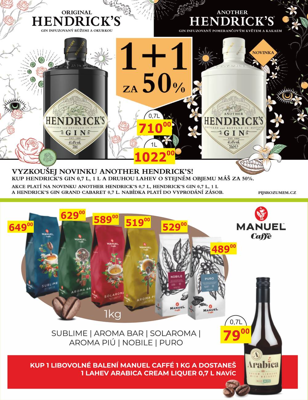 BENE Nápoje od 1.4. do 30.4.2026