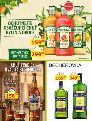 BENE Nápoje od 1.4. do 30.4.2026