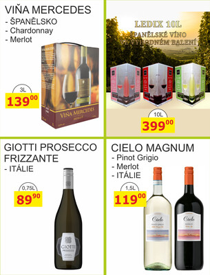 BENE Nápoje od 1.4. do 30.4.2026