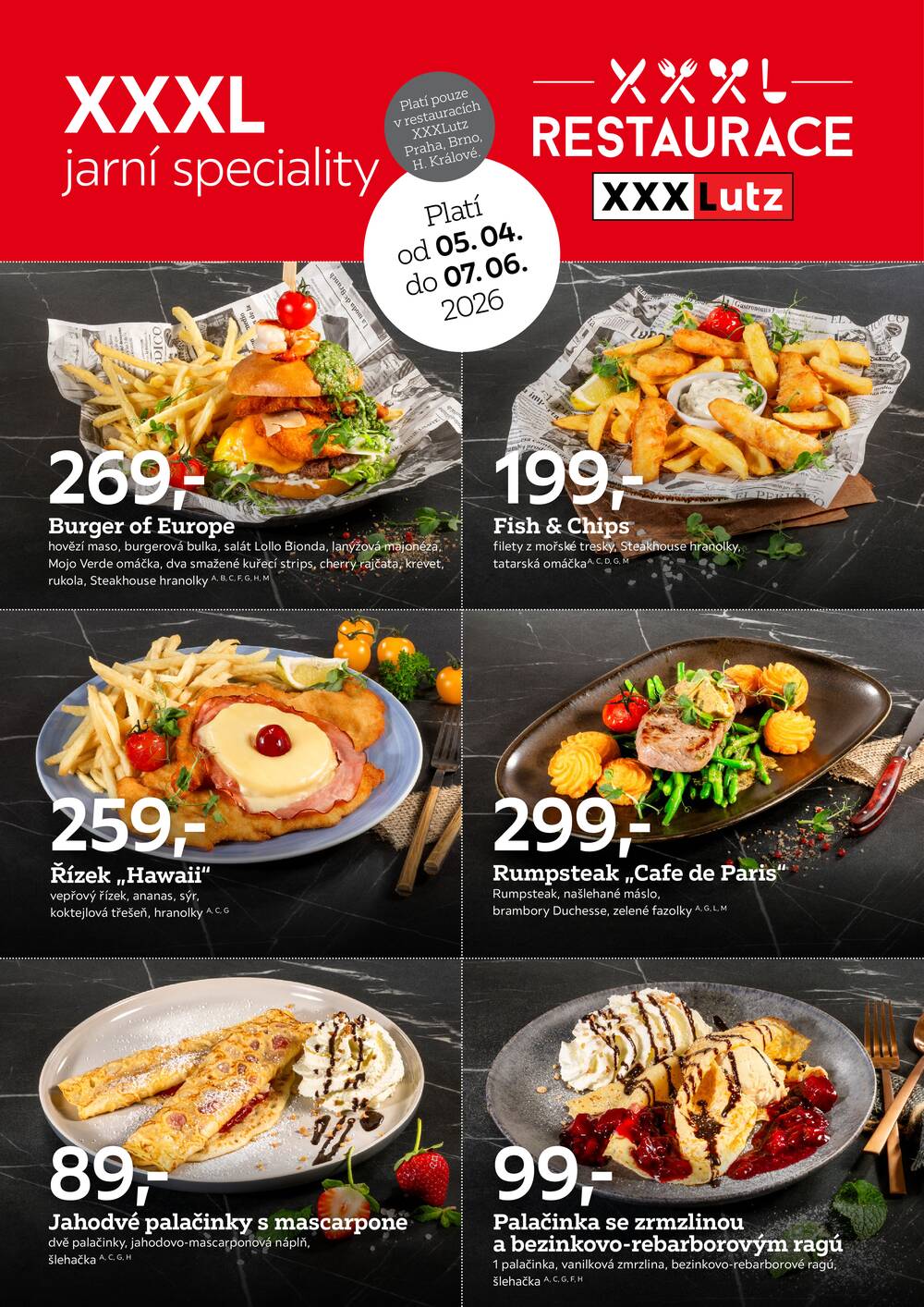 Leták XXXLutz - XXXLutz Resto 5.4. - 7.6. - strana 1