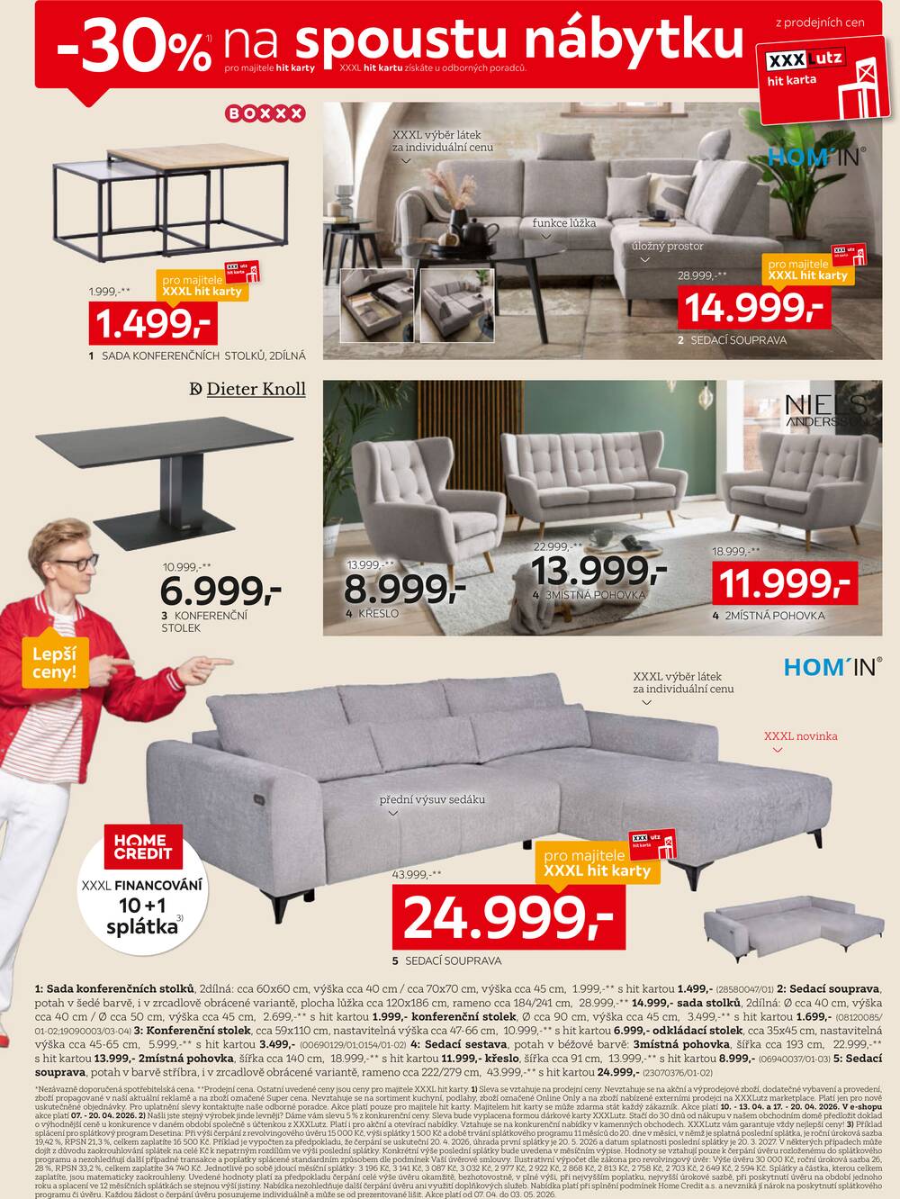 Leták XXXLutz - XXXLutz od 7.4. do 19.4.2026 - strana 2 Leták XXXLutz - XXXLutz od 7.4. do 19.4.2026 - strana 2