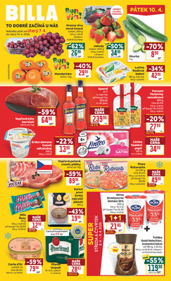 Leták BILLA malý leták od 7.4. do 14.4.2026