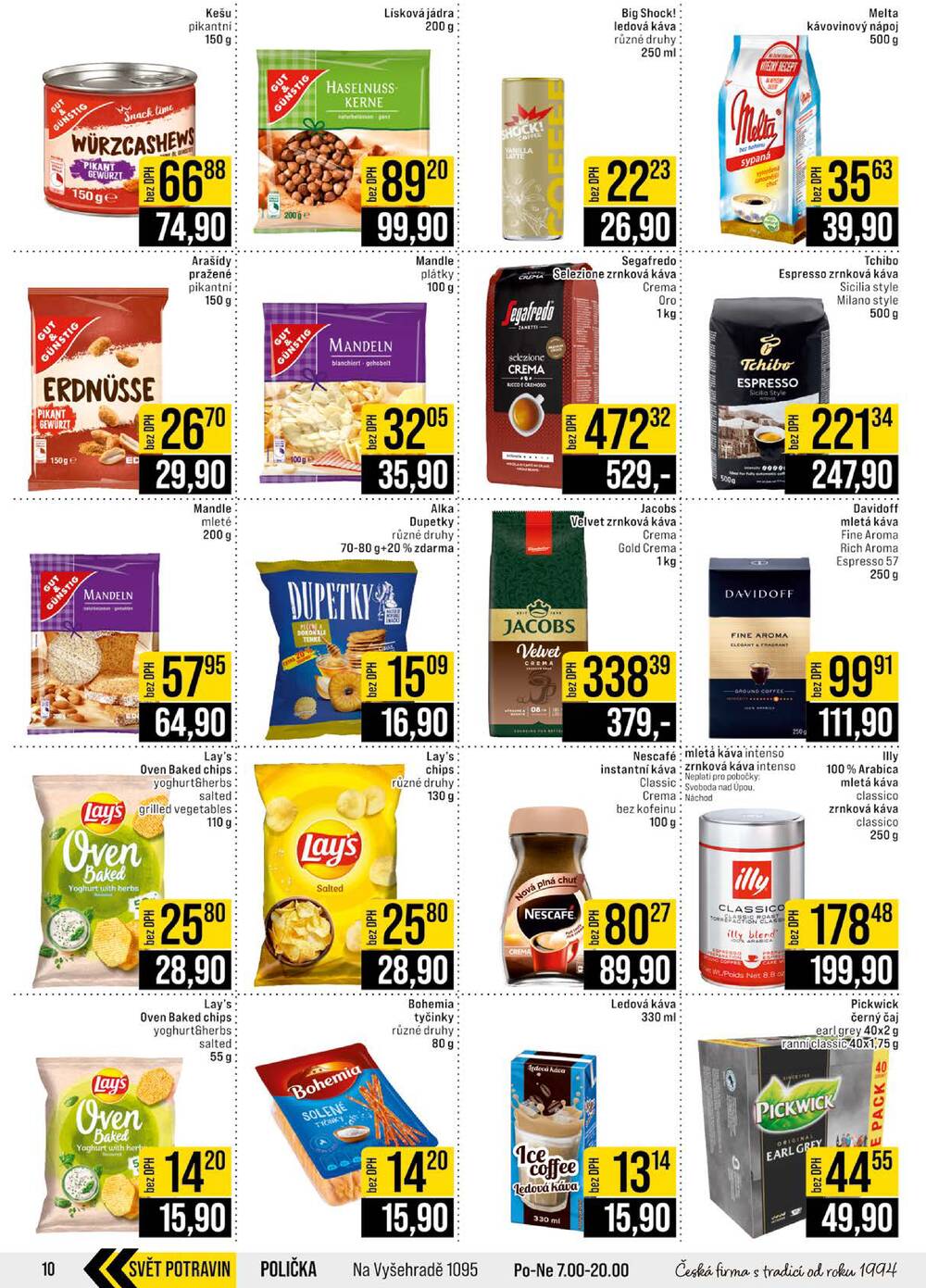 Leták JIP - JIP Cash & Carry České Budějovice, Most, Náchod, Polička, Sušice a Svoboda nad Úpou od 1.4. do 7.4.2026 - strana 10