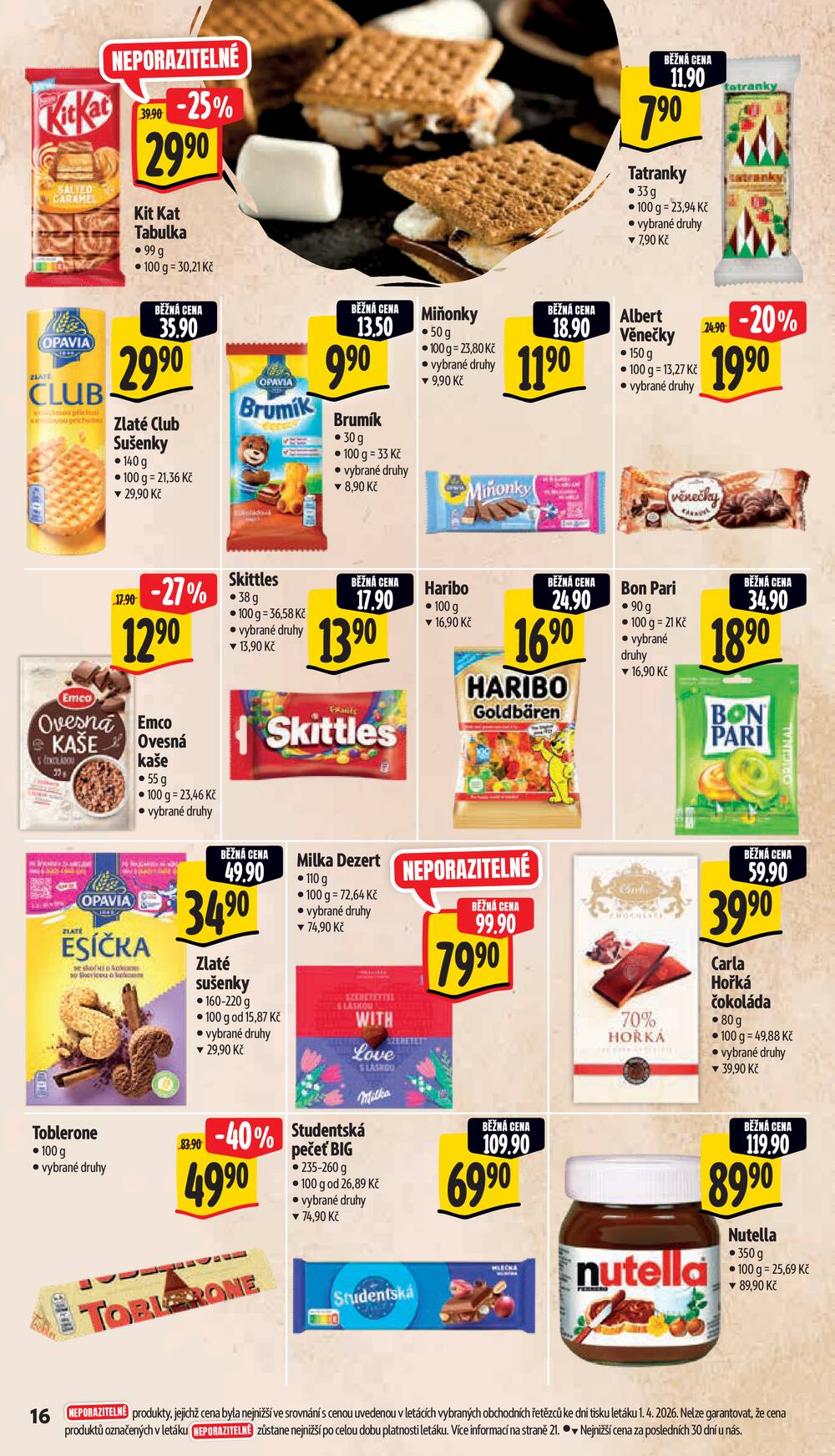 Albert Supermarket od 7.4. do 14.4.2026