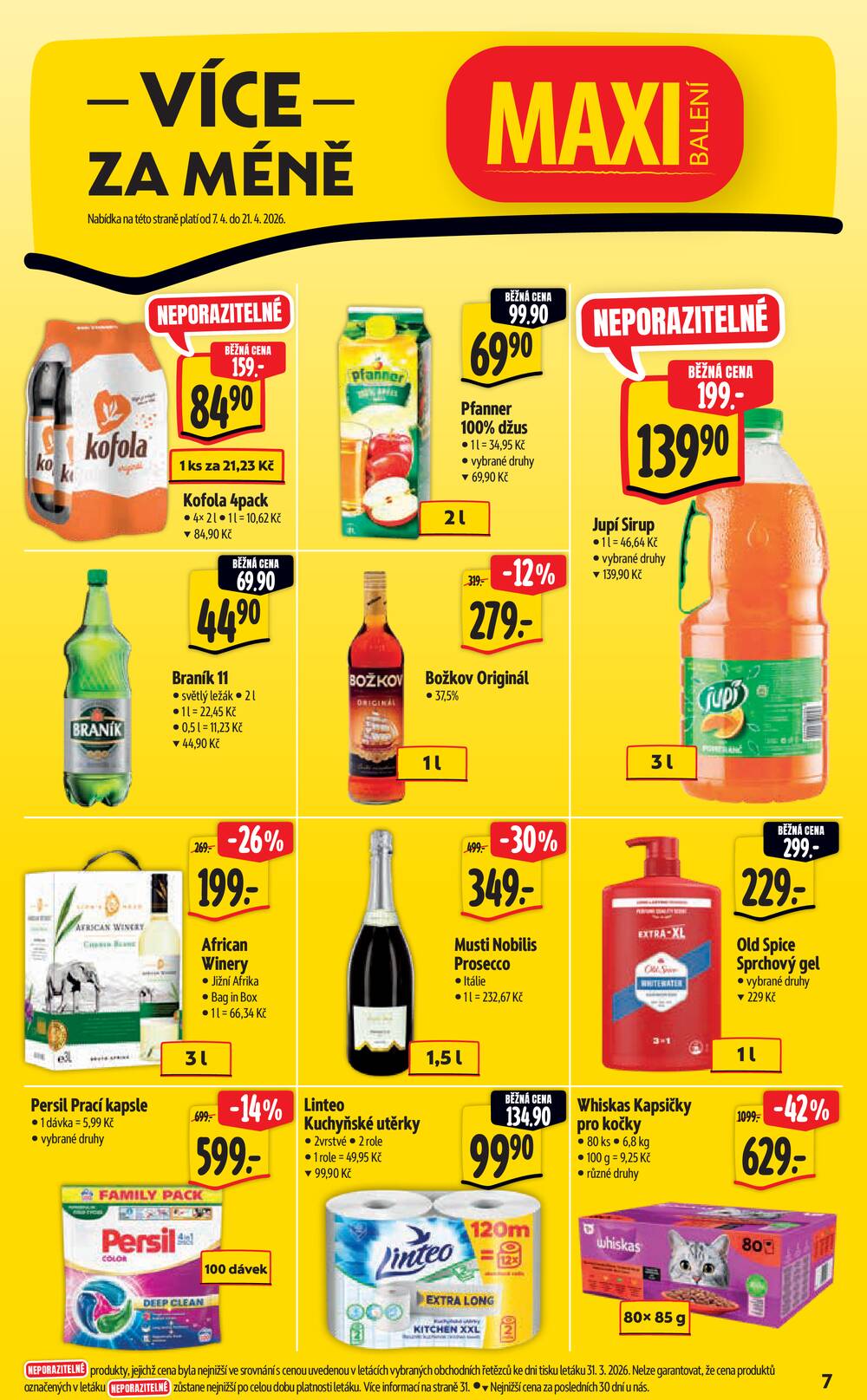 Albert  Hypermarket od 7.4. do 14.4.2026