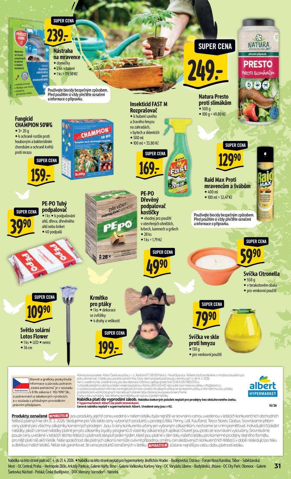 Leták Albert - Albert  Hypermarket od 7.4. do 14.4.2026 - strana 35