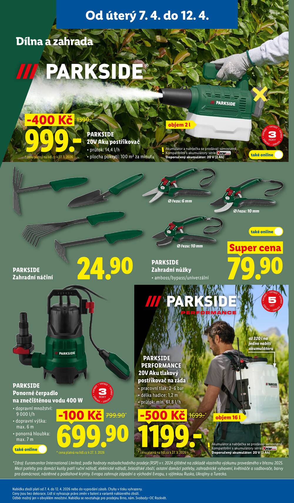 Lidl Spotřební zboží 7.4. - 12.4.