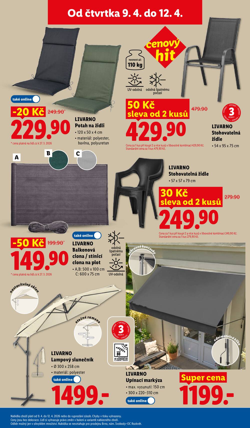 Lidl Spotřební zboží 7.4. - 12.4.