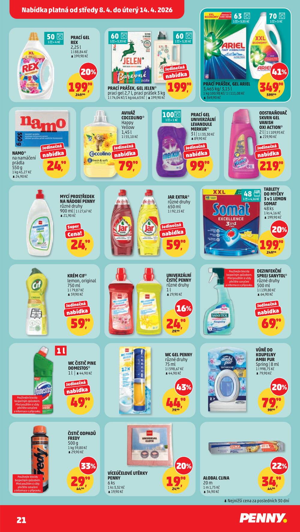 Penny Market od 8.4. do 14.4.2026