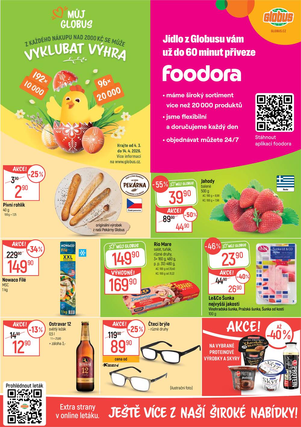 Leták Globus - Akční leták Globus 8.4. - 14.4.2026 - Globus Havířov - strana 2