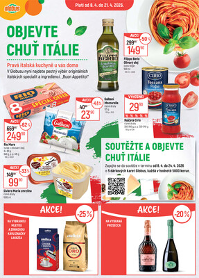 Leták Akční leták Globus 8.4. - 21.4.2026 - Globus Ostrava