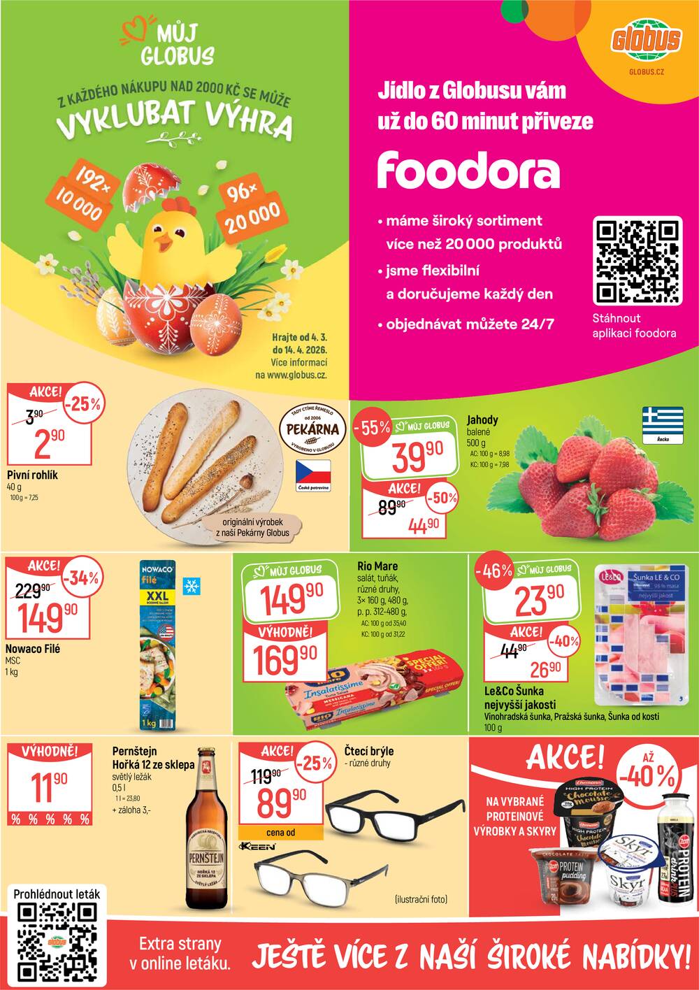 Leták Globus - Akční leták Globus 8.4. - 14.4.2026 - Globus Pardubice - strana 2