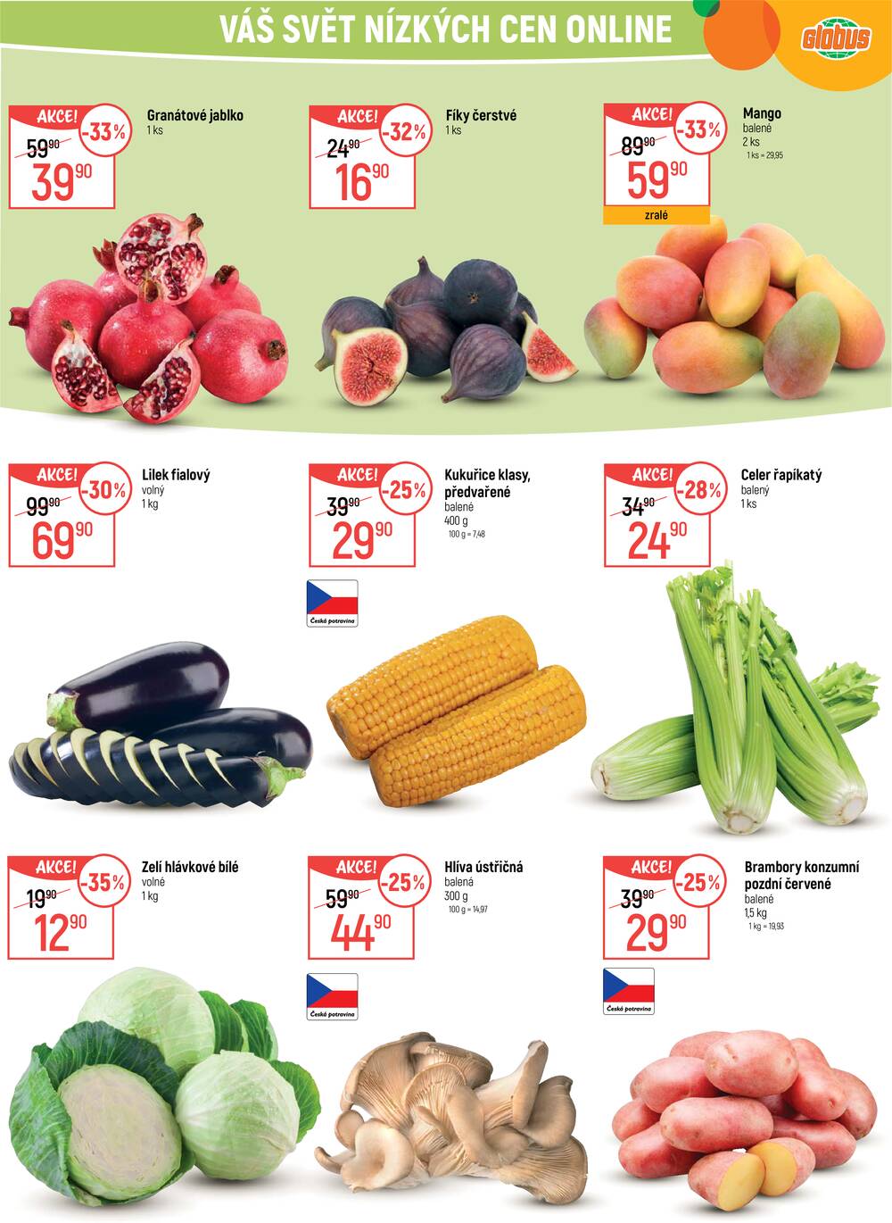 Akční leták Globus 8.4. - 14.4.2026 - Globus Chotíkov u Plzně