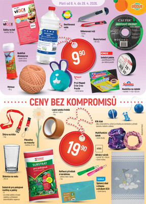 Leták Akční leták Globus 8.4. - 28.4.2026 - Globus Trmice u Ústí nad Labem