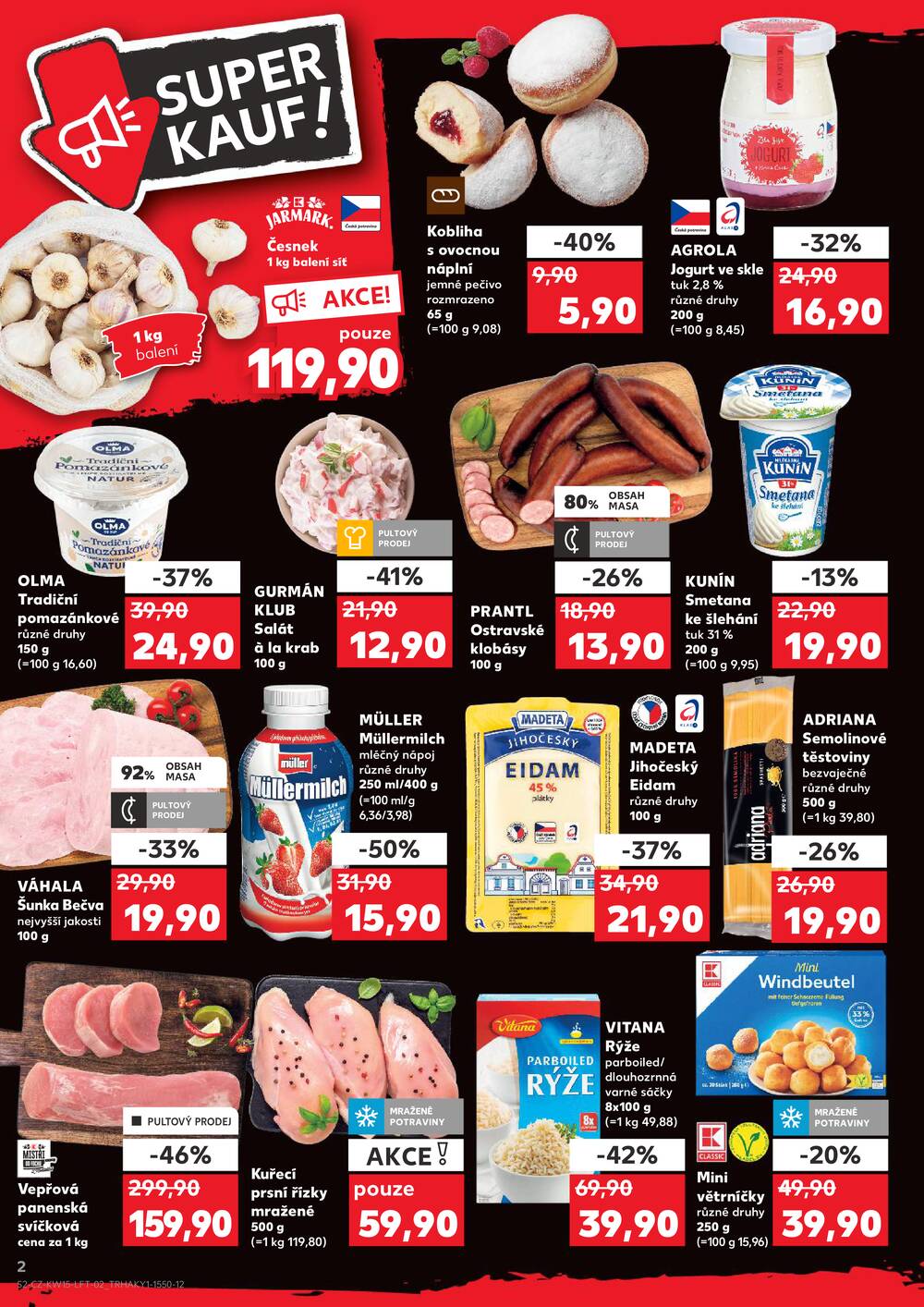 Leták Kaufland - Kaufland 8.4. - 14.4. - Kaufland - Strakonice - strana 2 Leták Kaufland - Kaufland 8.4. - 14.4. - Kaufland - Strakonice - strana 2