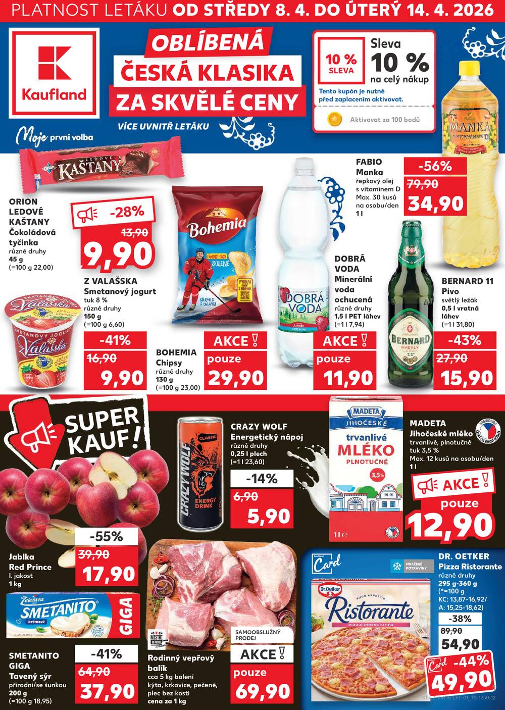 Kaufland 8.4. - 14.4. - Kaufland - Uherský Brod