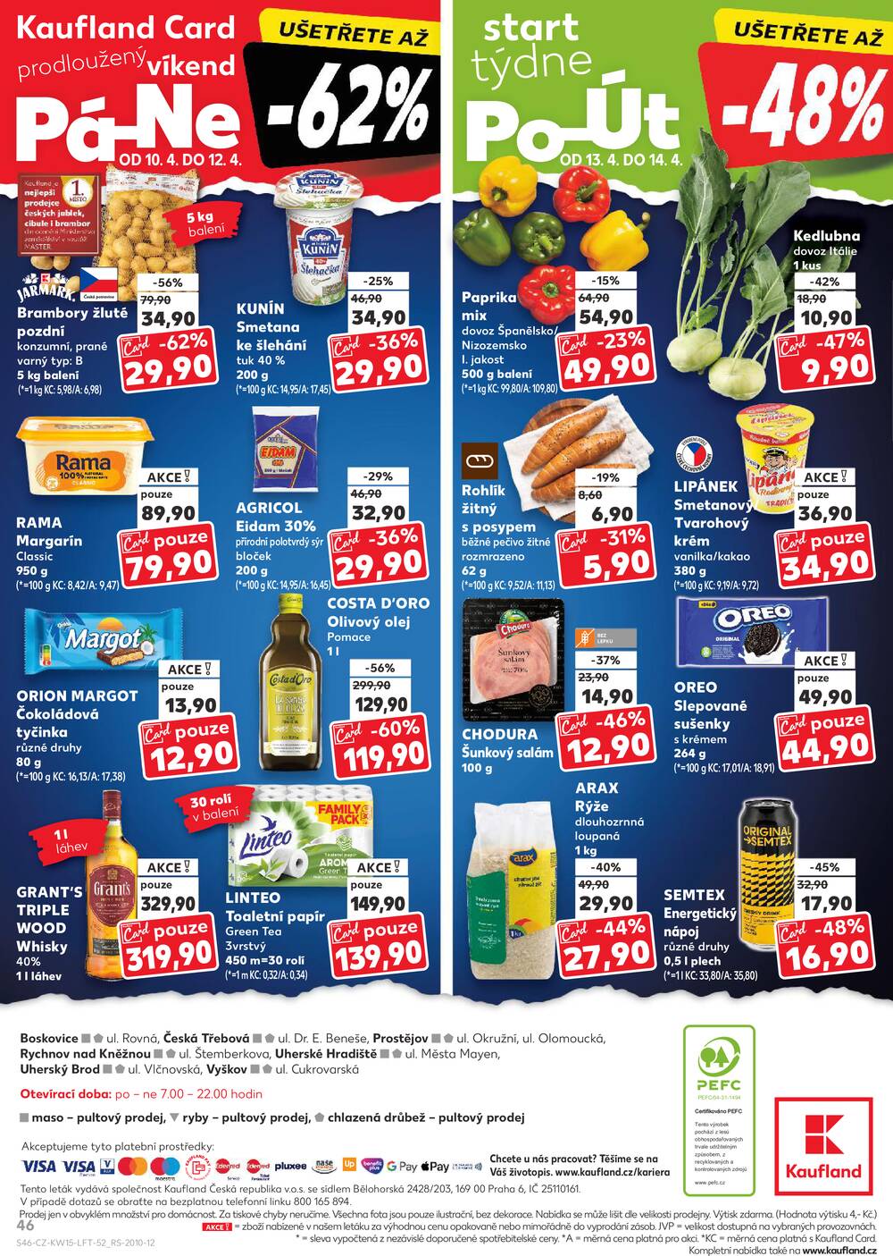 Kaufland 8.4. - 14.4. - Kaufland - Uherský Brod