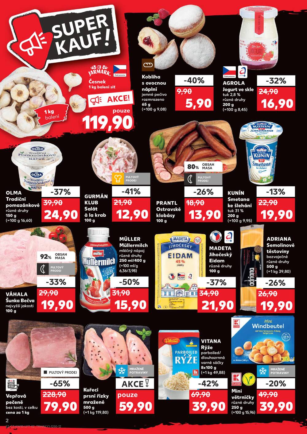 Leták Kaufland - Kaufland 8.4. - 14.4. - Kaufland - Sokolov - strana 2