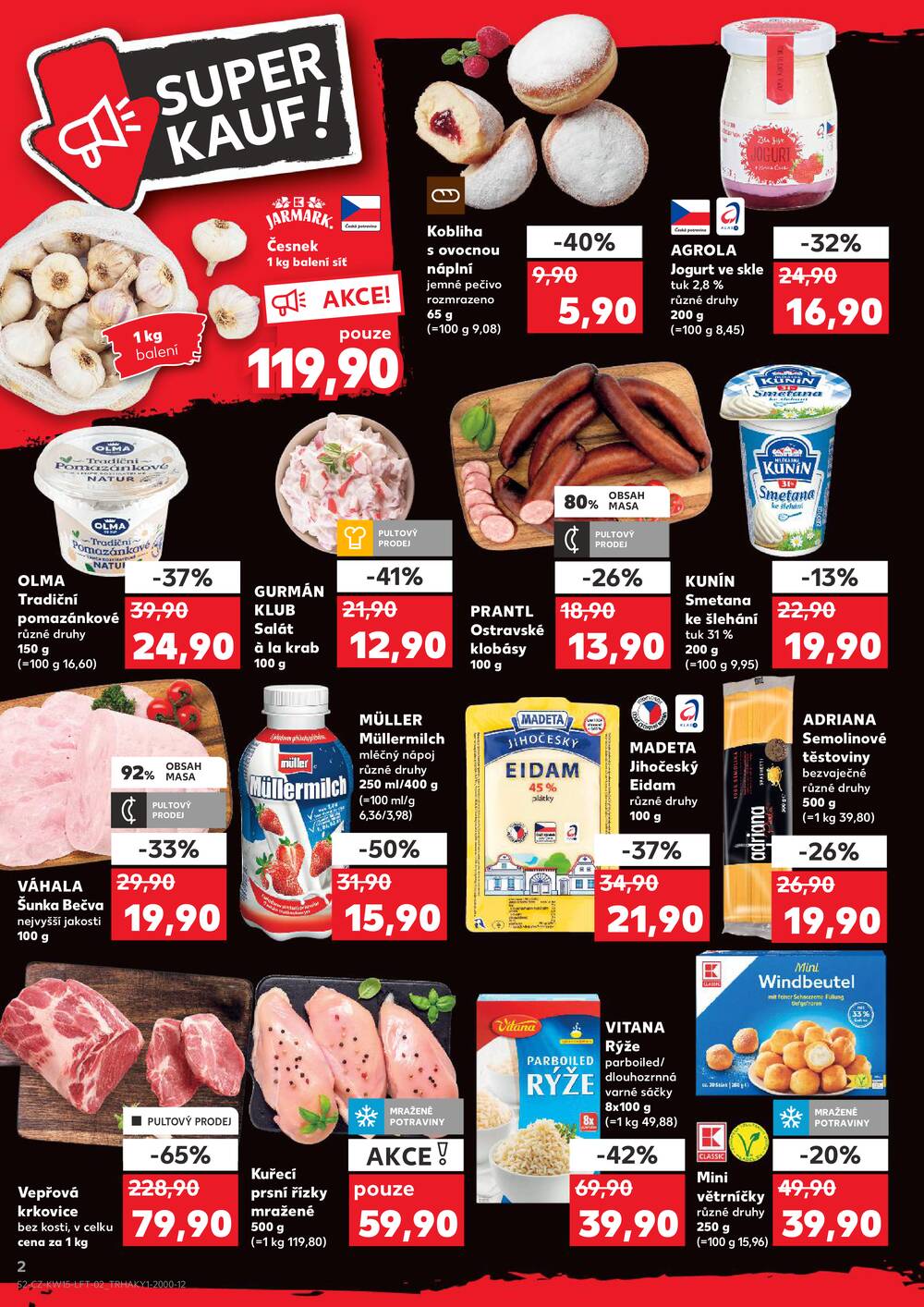 Leták Kaufland - Kaufland 8.4. - 14.4. - Kaufland - Ostrava - Zábřeh - strana 2