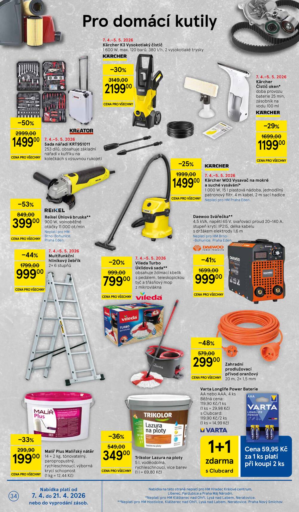 Tesco malé hypermarkety od 7.4. do 14.4.2026