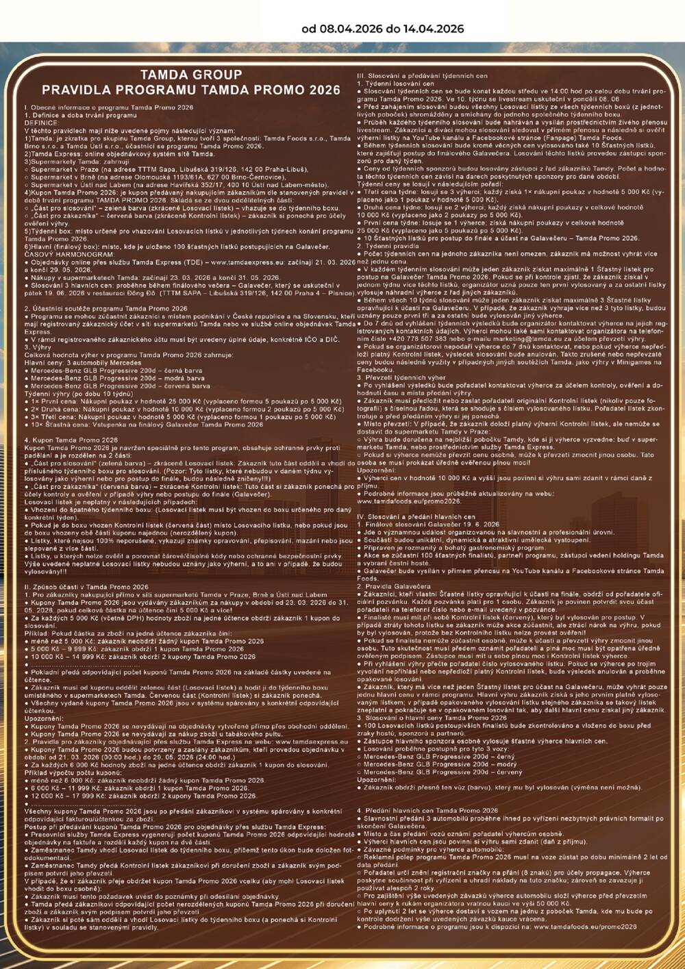 Tamda Foods od 8.4. do 14.4.2026