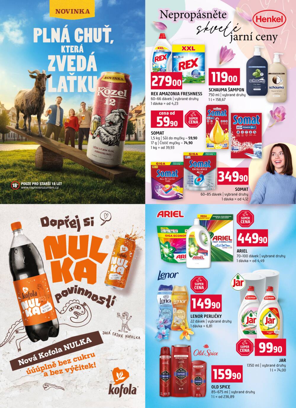 Terno České Budějovice, Trhové Sviny, Bechyně, Borovany, Třeboň, Týn nad Vltavou, Olomouc, Hradec Králové 8.4. - 14.8.