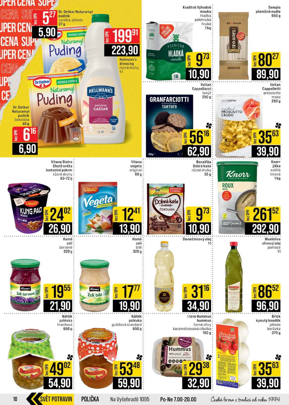 JIP Cash & Carry Brno, Praha, Ostrava, Jilemnice, Pardubice, Ostrava, Karlovy Vary, Olomouc a Zlín od 8.4. do 14.4.2026