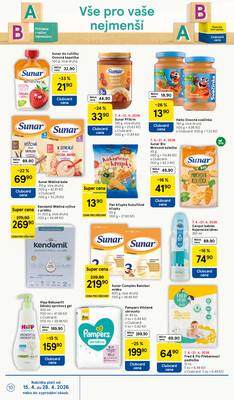 Tesco supermarkety od 15.4. do 21.4.2026