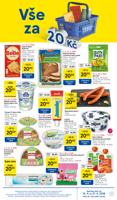 Tesco malé hypermarkety od 15.4. do 21.4.2026