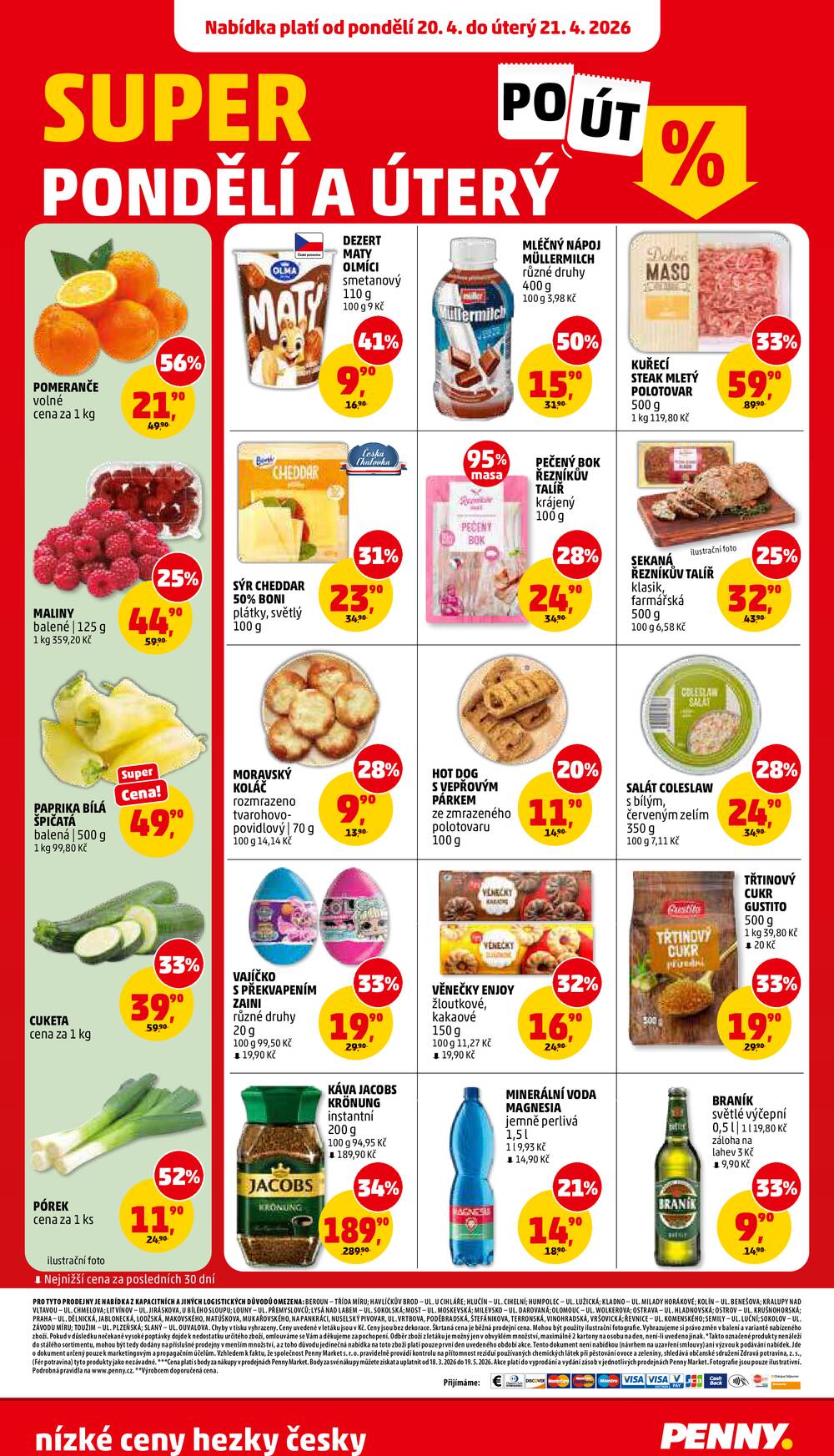 Penny Market od 15.4. do 21.4.2026