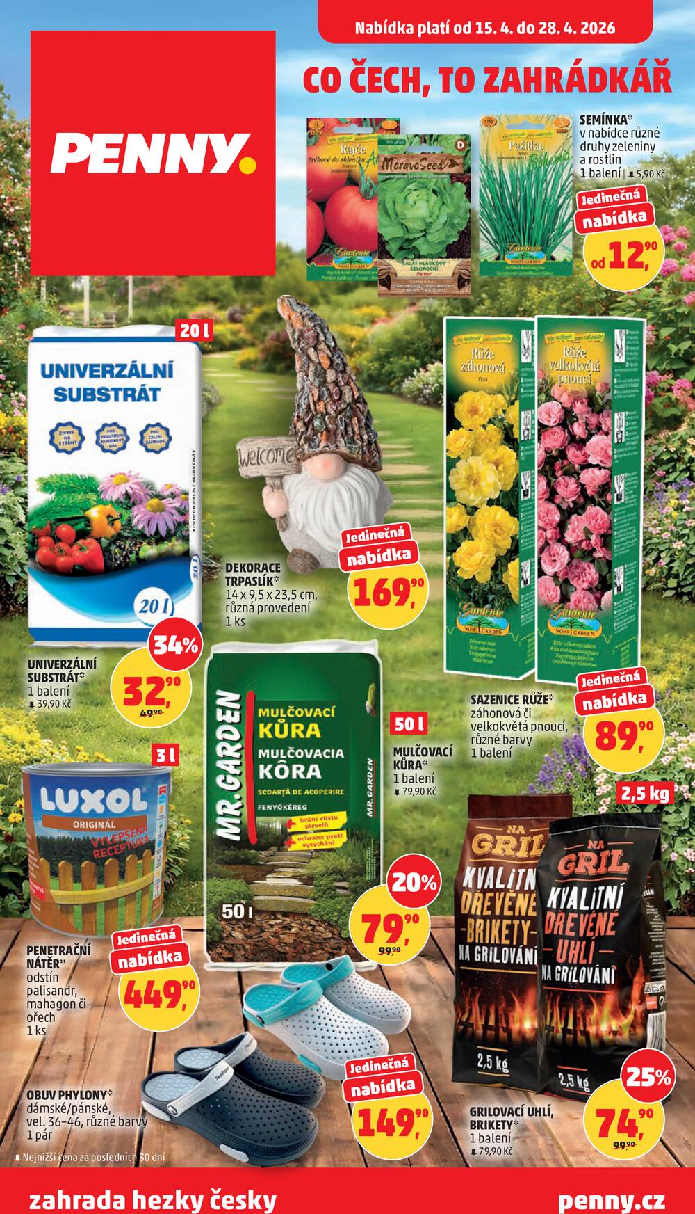 Leták Penny Market - Penny Market Zahrada od 15.4. do 28.4.2026 - strana 1