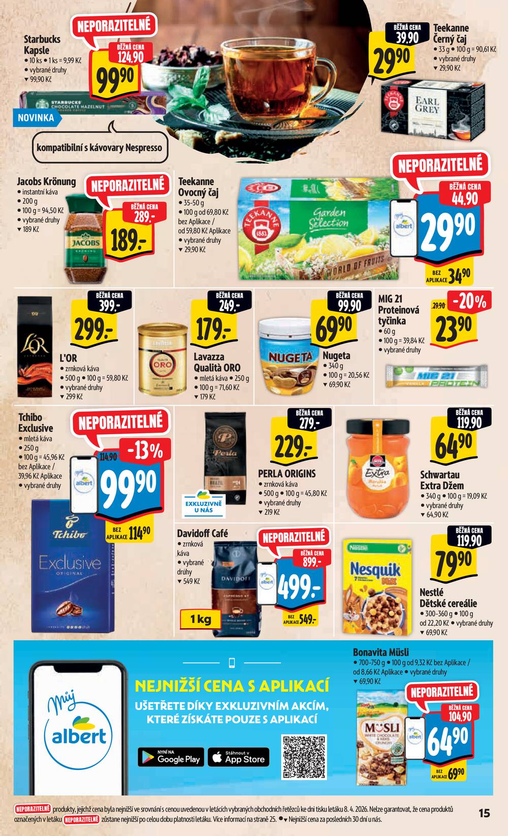 Albert Hypermarket Jihomoravský od 15.4. do 21.4.2026