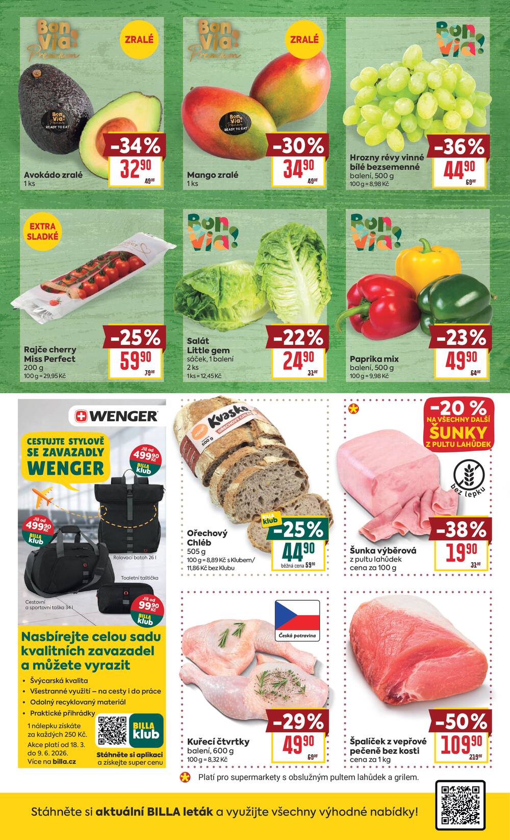 BILLA malý leták od 15.4. do 21.4.2026