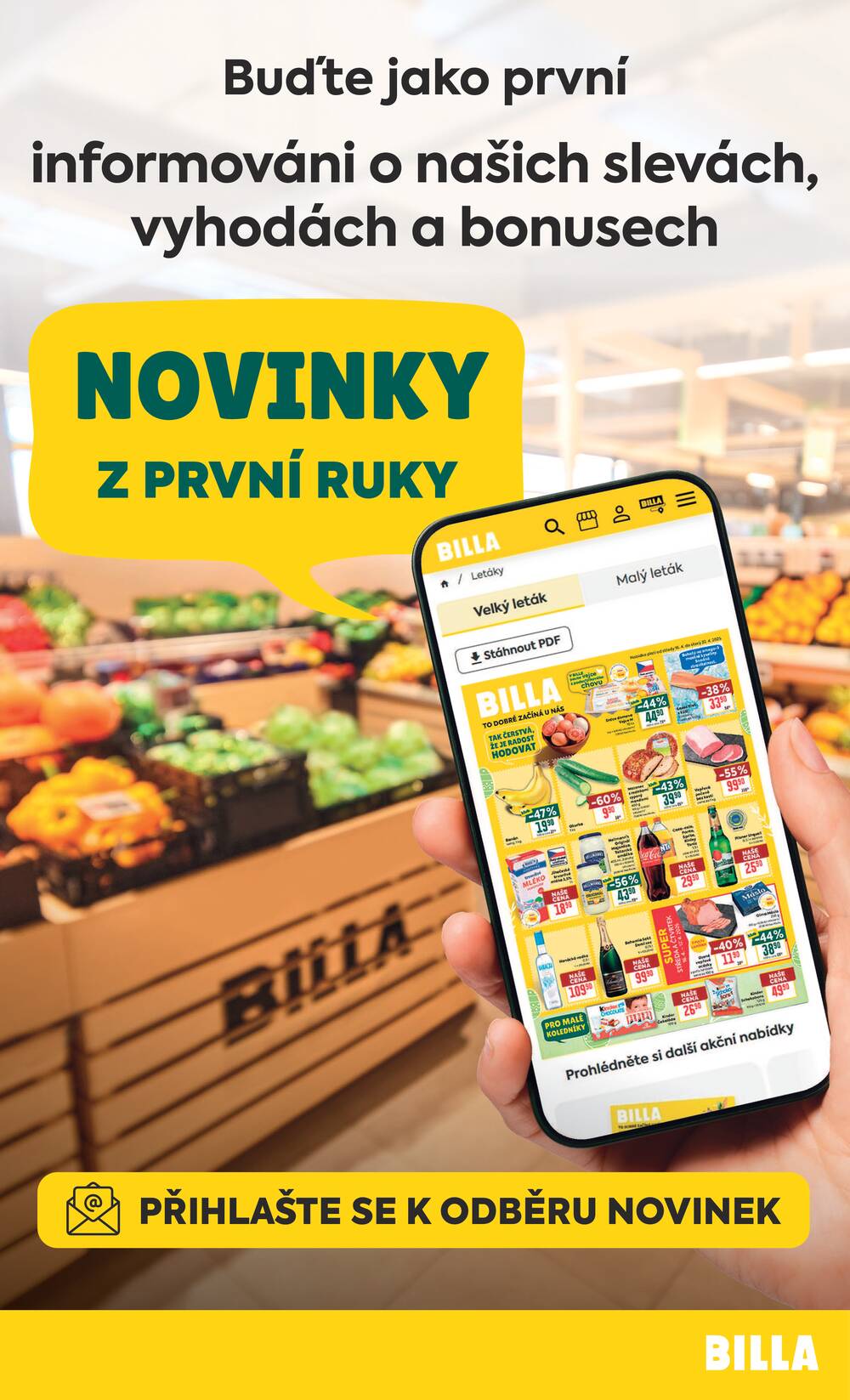 BILLA od 15.4. do 21.4.2026
