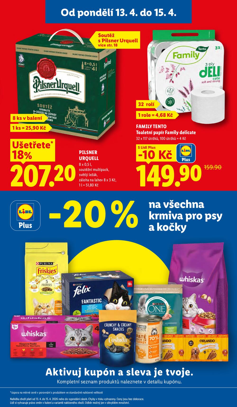 Lidl od 13.4. do 15.4.2026