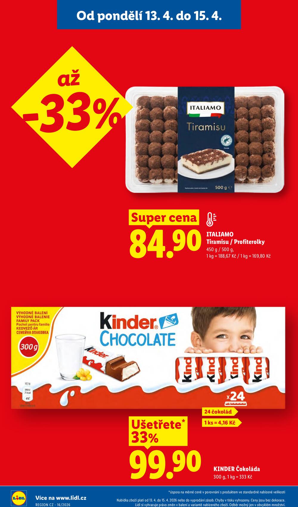 Lidl od 13.4. do 15.4.2026