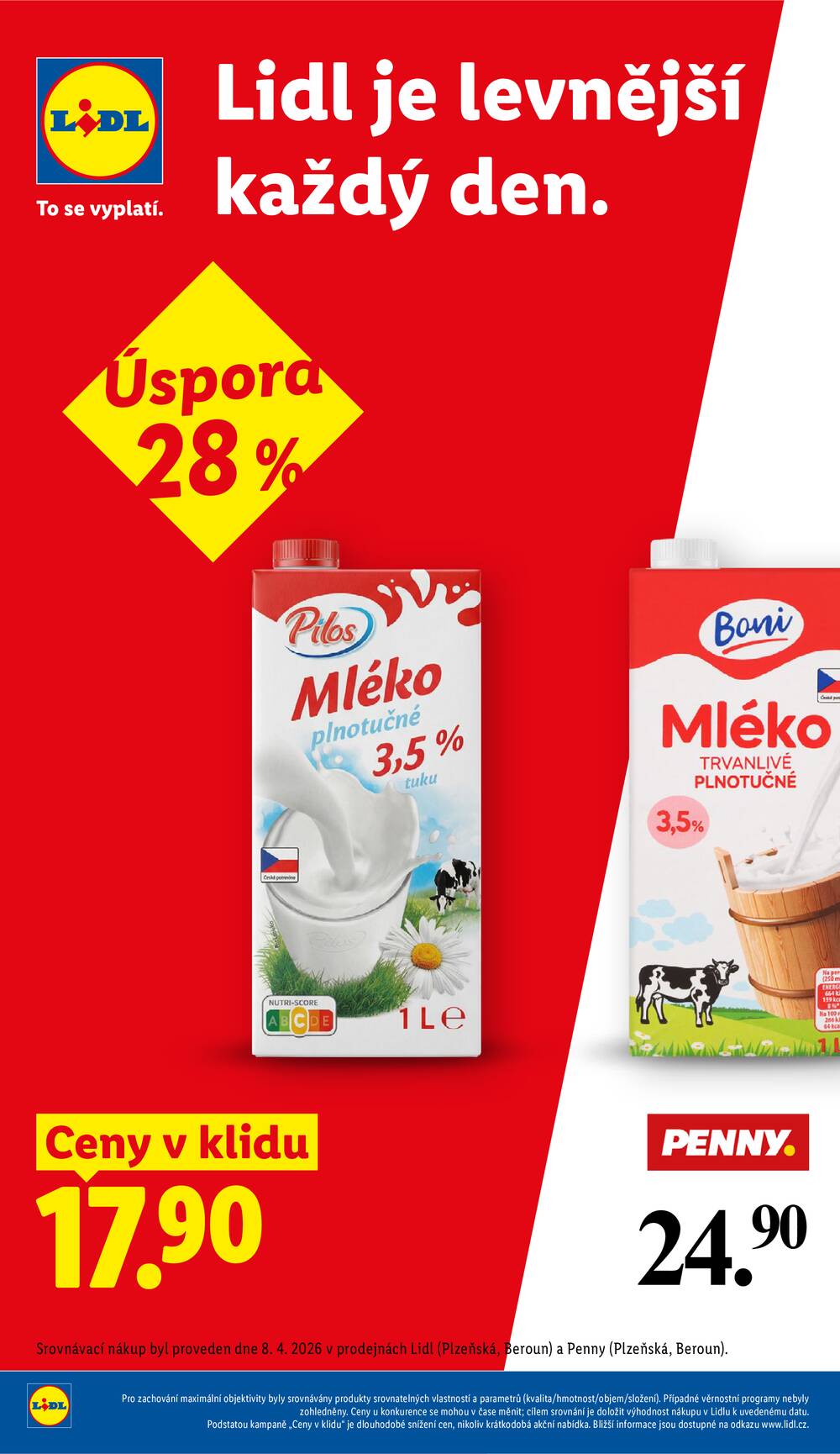 Lidl Čtvrtek od 16.4. do 19.4.2026