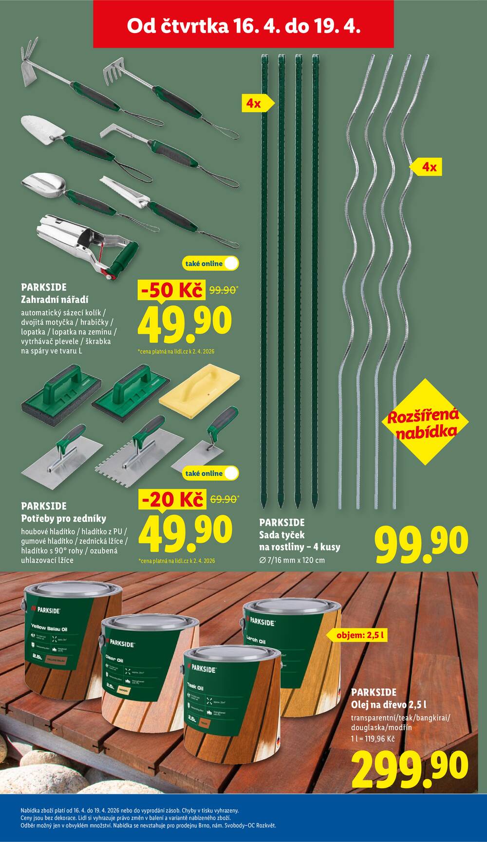 Lidl Čtvrtek od 16.4. do 19.4.2026